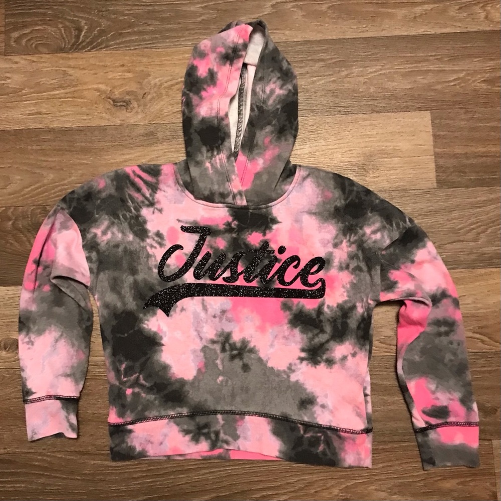 Girls size Small justice sweatshirt